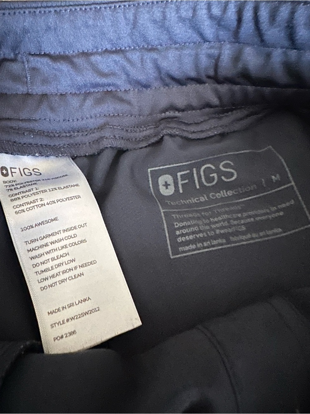 SOLD NA HTF Figs Night Sky Scrub Set S/M - Picture 5 of 14